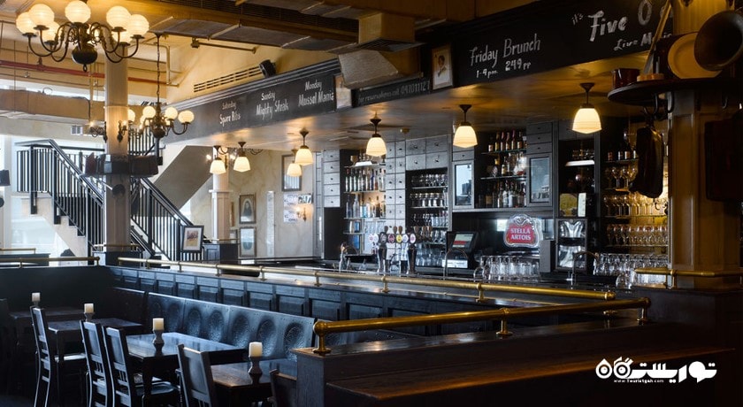 کافه بلژین هتل کرون پلازا دبی فستیوال سیتی